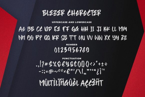 Blezer Font - Preview 6
