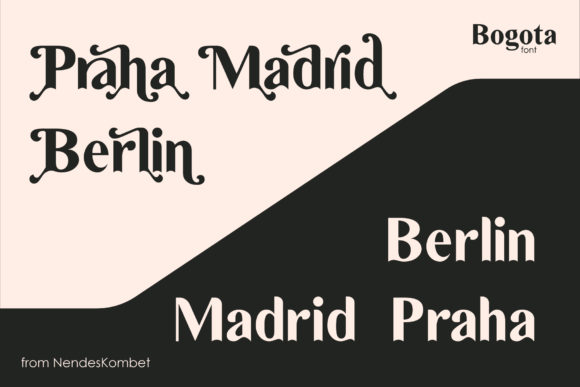 Bogota Font - Preview 2