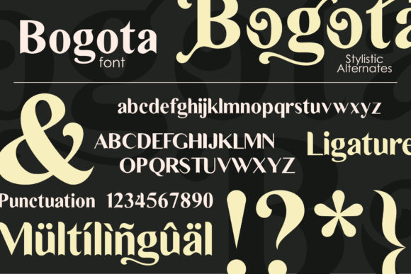Bogota Font - Preview 4