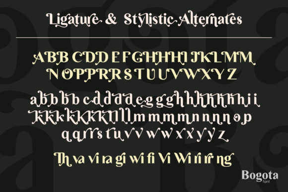 Bogota Font - Preview 5