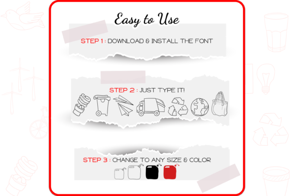 Earth Day Font - Preview 3
