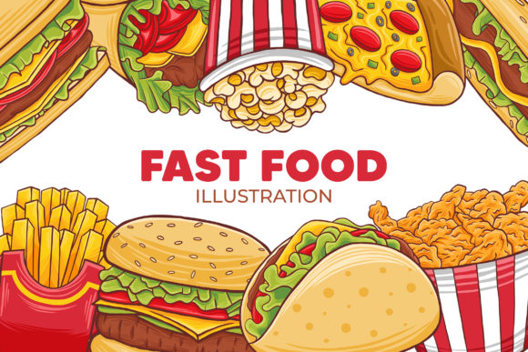 Fast Food Illustration