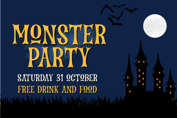 Haunted Night Font - Preview 2