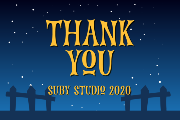 Haunted Night Font - Preview 6