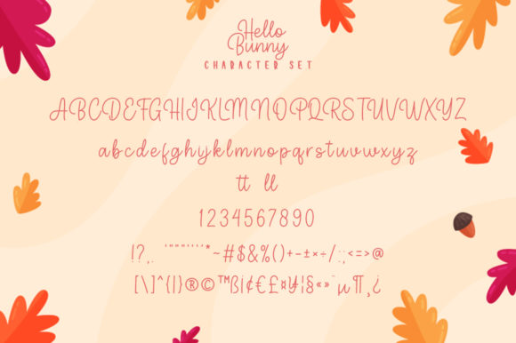Hello Bunny Font - Preview 4