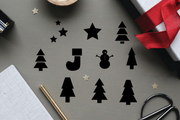 Joyeux Noël Font PNG with transparent background - Preview 5