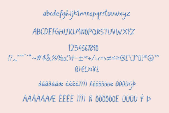 Just Like Font PNG with transparent background - Preview 5