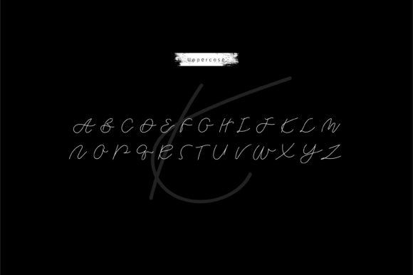 Kade Font PNG with transparent background - Preview 1