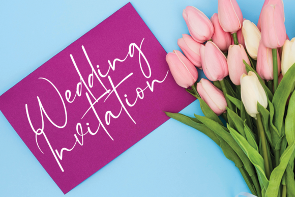 Mellinda Creative Font PNG with transparent background - Preview 1
