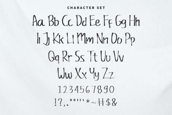 Ninabell Font PNG with transparent background - Preview 4