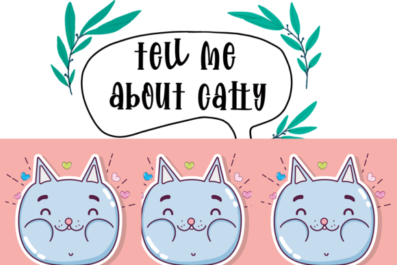 Prettysally Font PNG with transparent background - Preview 1