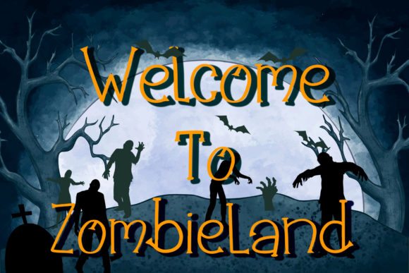 Pumpkin Jack Font PNG with transparent background - Preview 1