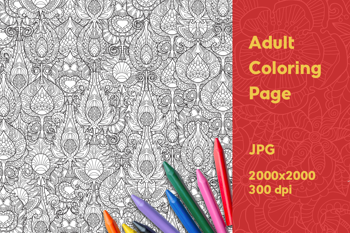 Adult Coloring Page