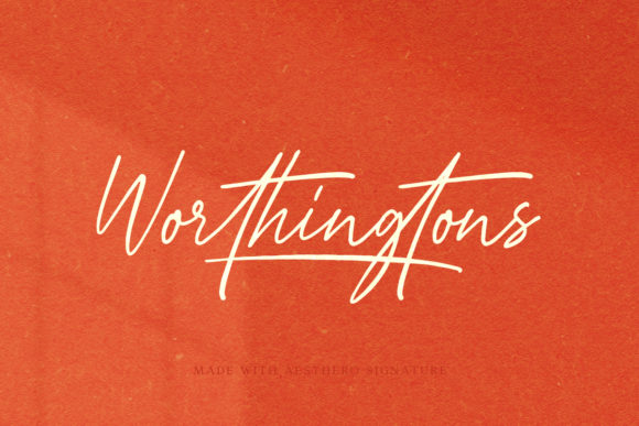Aesthero Font - Preview 4
