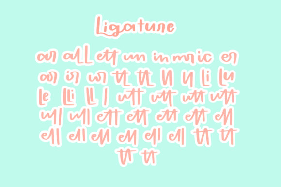 Aroma Garlic Font - Preview 3