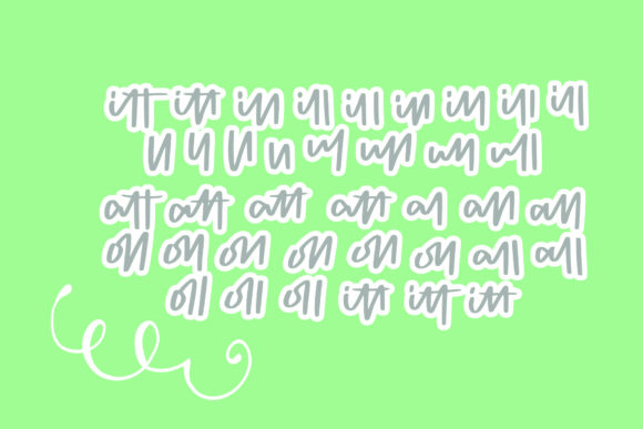 Aroma Garlic Font - Preview 4