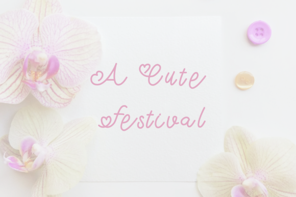 Be Love Font - Preview 1