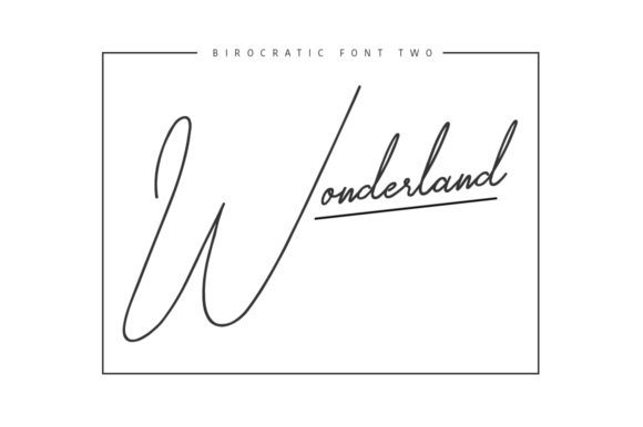 Birocratic Font - Preview 1