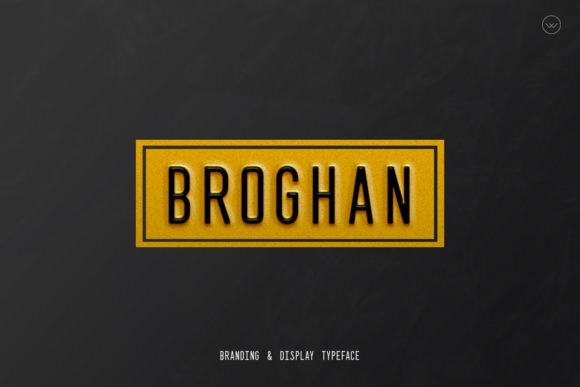 Broghan Font - Preview 1