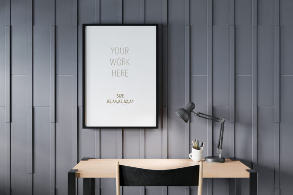 Frame Mockup & Poster Mockup Graphic