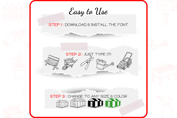 Garden Font - Preview 3