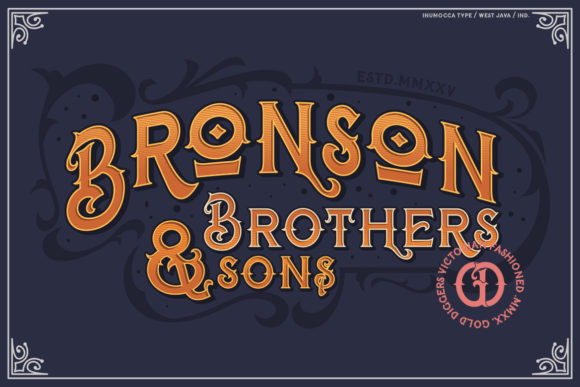 Gold Diggers Font font preview - 2