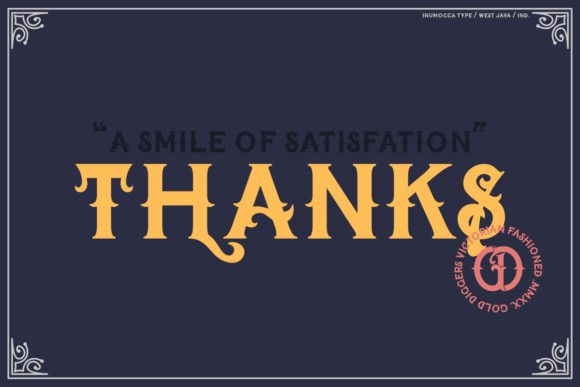 Gold Diggers Font font preview - 6
