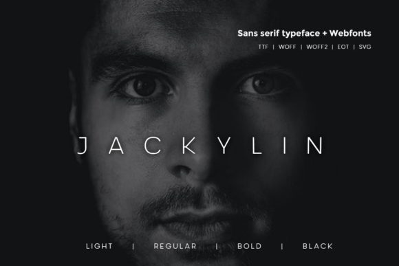 Jackylin Sans Serif Font By Webhance