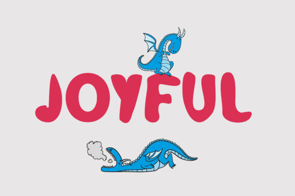 Little Dragon Font PNG with transparent background - Preview 1