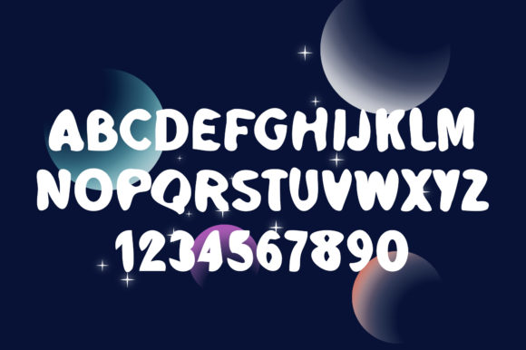 Little Dragon Font PNG with transparent background - Preview 4