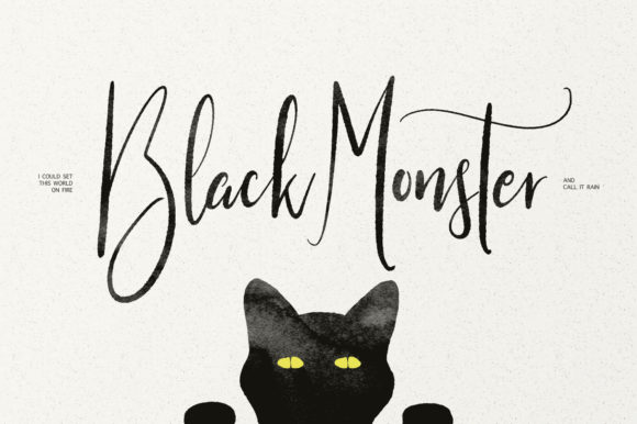 Little Kittens Font PNG with transparent background - Preview 2