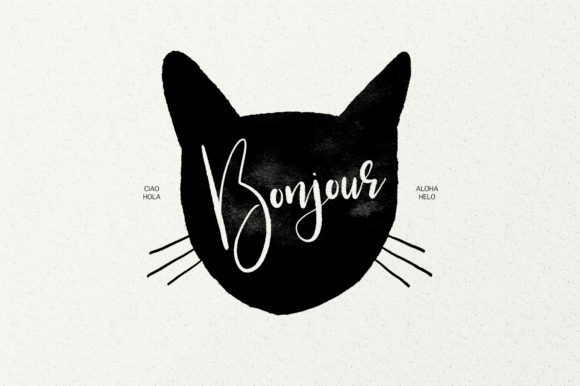 Little Kittens Font PNG with transparent background - Preview 5