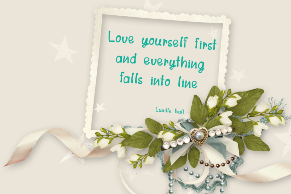 Lovely Nw Font PNG with transparent background - Preview 2