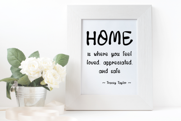 Lovely Nw Font PNG with transparent background - Preview 3