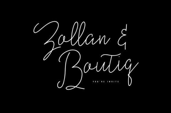 Osturria Font PNG with transparent background - Preview 3