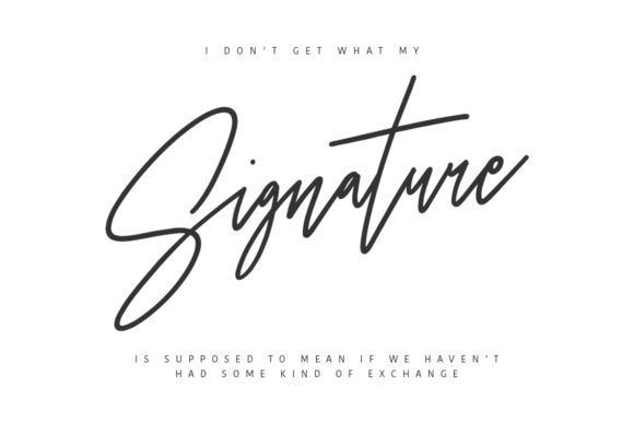 Otentic Font PNG with transparent background - Preview 3