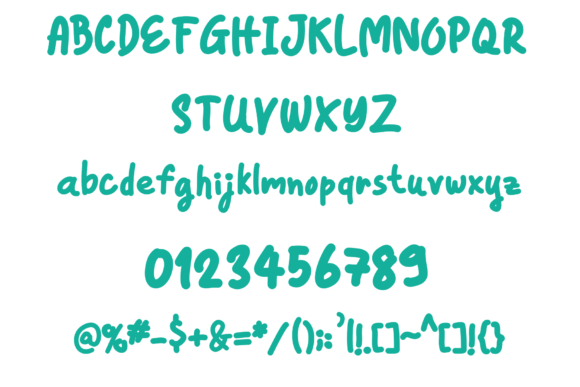 Pepperment Font PNG with transparent background - Preview 1