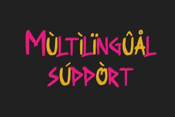 Punkx Skin Font PNG with transparent background - Preview 5