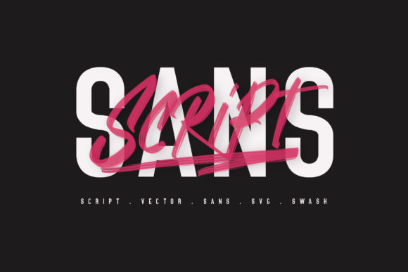 Pure Dance Font PNG with transparent background - Preview 1