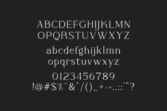 Roten Font font preview - 5