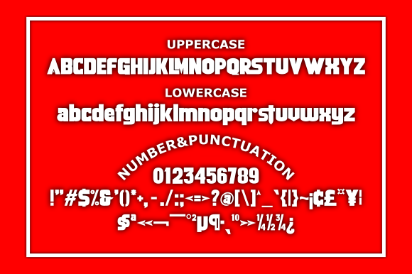 Skaters Font PNG with transparent background - Preview 2