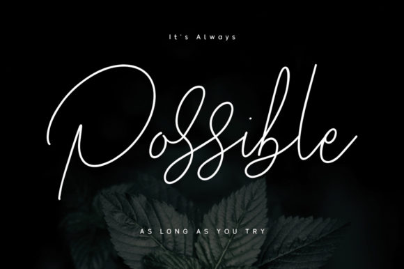 Amberian Font - Preview 2