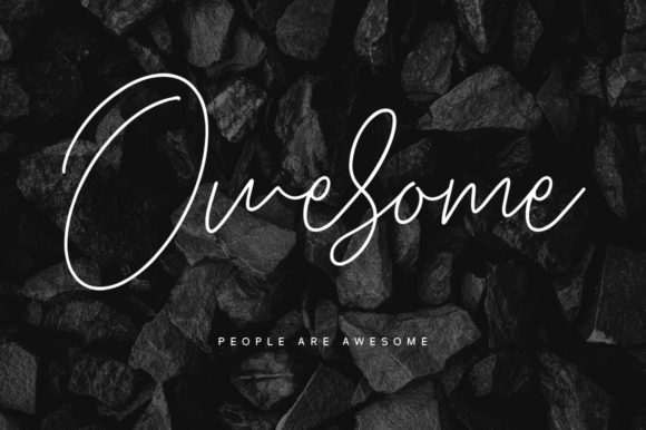 Amberian Font - Preview 3