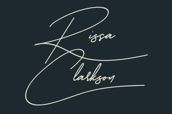 Amstonia Signature Font - Preview 5