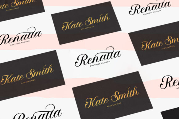 Angelta Font - Preview 5