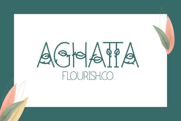 Arleafia Font - Preview 1