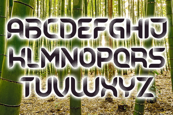 Bamboo Font - Preview 1