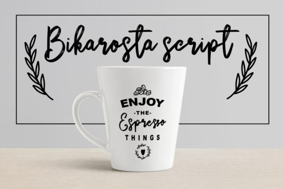 Bikarosta Font - Preview 1