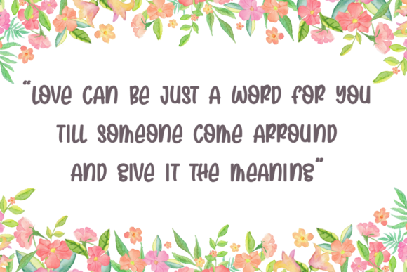 Candle Light Font - Preview 2