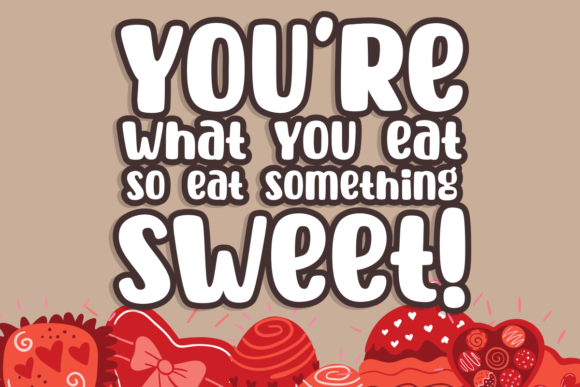Caramel Sweets Font - Preview 5